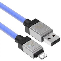 Cablu USB-A to Lightning Baseus Coolplay 1m (Blue) Thumb