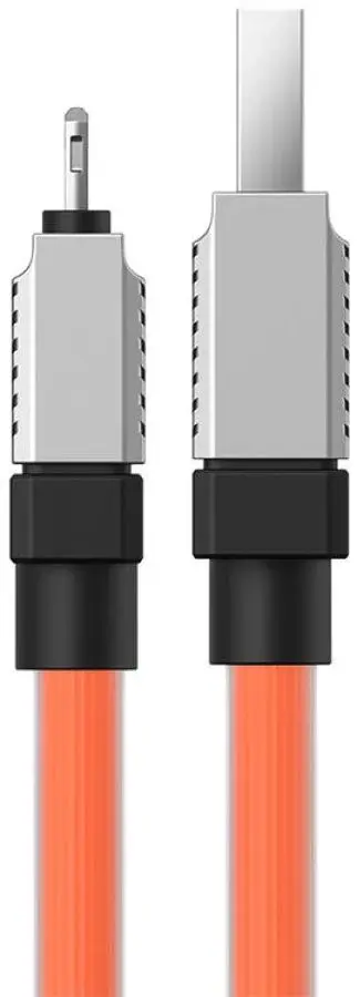 Cablu USB-A to Lightning Baseus Coolplay 1m (Orange)