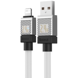 Cablu USB-A to Lightning Baseus Coolplay 1m (White) Thumb