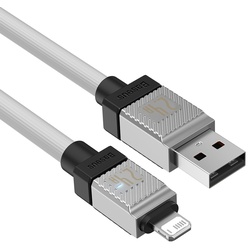 Cablu USB-A to Lightning Baseus Coolplay 1m (White) Thumb