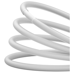 Cablu USB-A to Lightning Baseus Coolplay 1m (White) Thumb