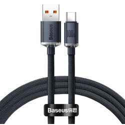 Cablu USB to Type-C Baseus Crystal Shine CAJY000401 1.2m (Black)