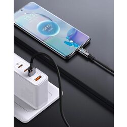 Cablu USB to Type-C Baseus Explorer Smart 2m (Black) Thumb