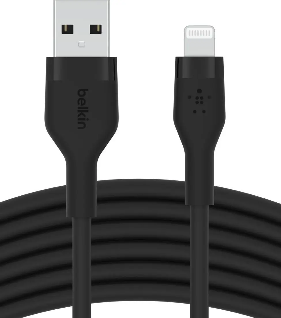 Cablu USB to Lightning Belkin CAA008BT3MBK 3m (Black)