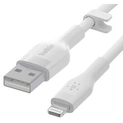 Cablu USB to Lightning Belkin CAA008BT3MWH 3m (White) Thumb