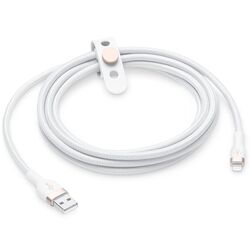 Cablu USB to Lightning Belkin CAA010BT3MWH 3m (White) Thumb