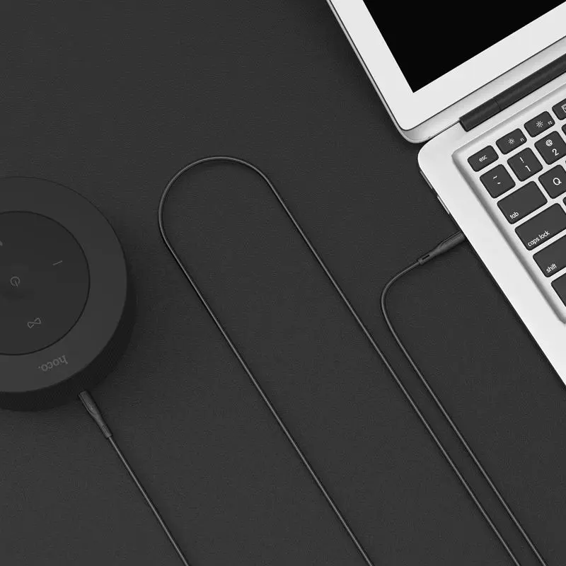 Кабель 3.5мм Jack to 3.5мм Jack Borofone BL1 1м (Black)