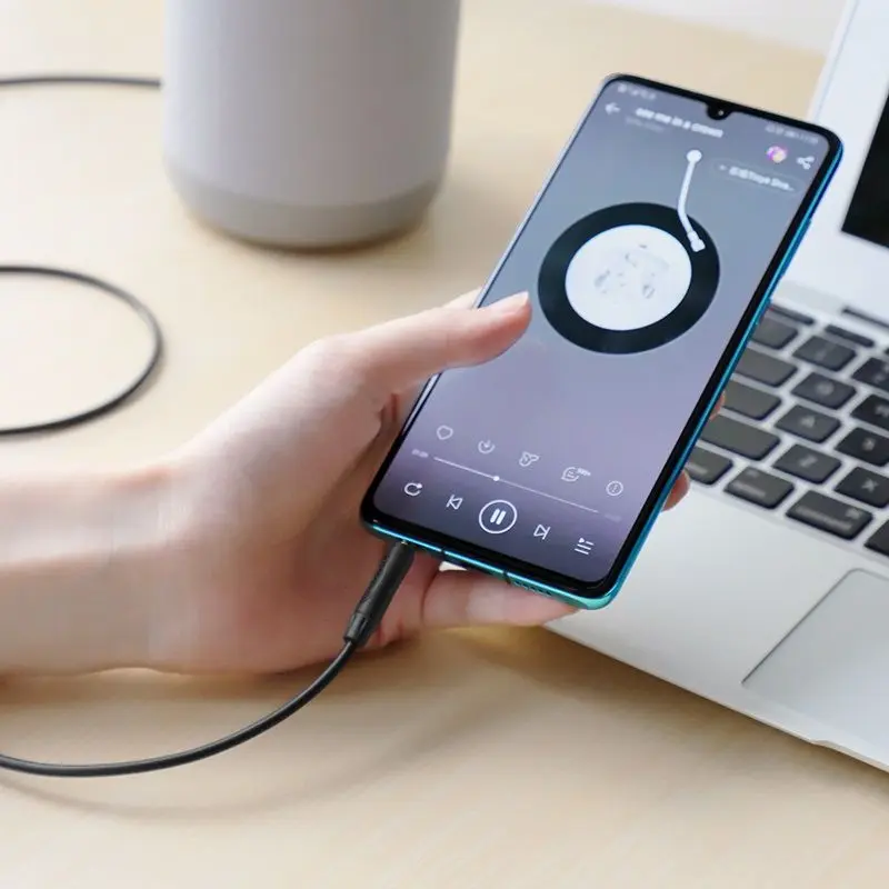 Cablu 3.5mm Jack to 3.5mm Jack Borofone BL5 1m (Black)