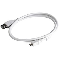 Кабель USB A to Micro USB Cablexpert CCP-mUSB2-AMBM-W 0.5m (White) Thumb