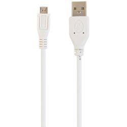 Кабель USB A to Micro USB Cablexpert CCP-mUSB2-AMBM-W 0.5m (White)