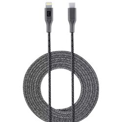 Кабель Type-C to Lightning Cellularline Long 2.5m (Black) Thumb