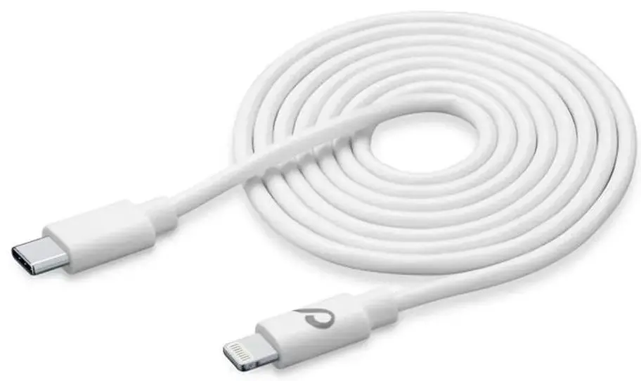 Cablu Type-C to Lightning Cellularline Power 3m (White)