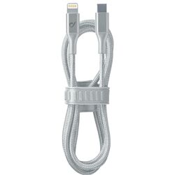 Кабель Type-C to Lightning Cellularline Strip 1m (Silver) Thumb