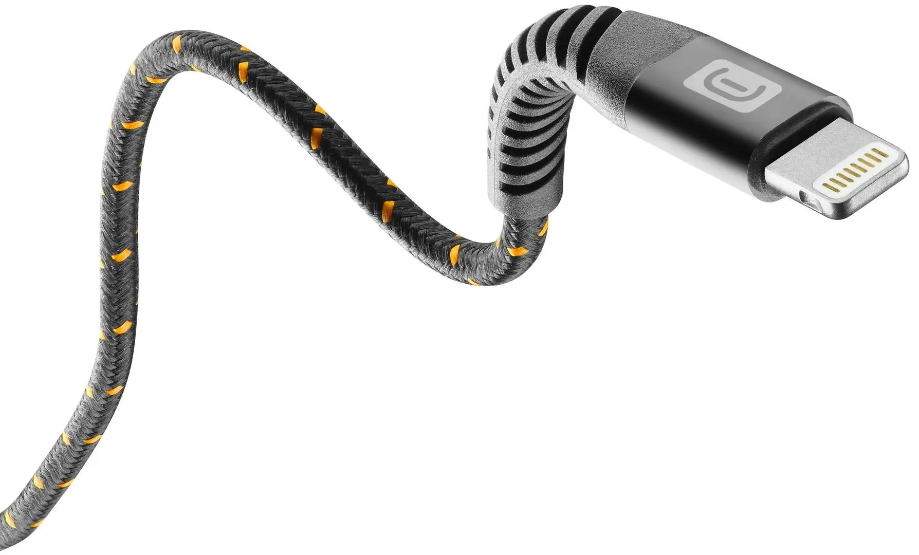 Кабель Type-C to Lightning Cellularline Strong 2m (Black) - 2