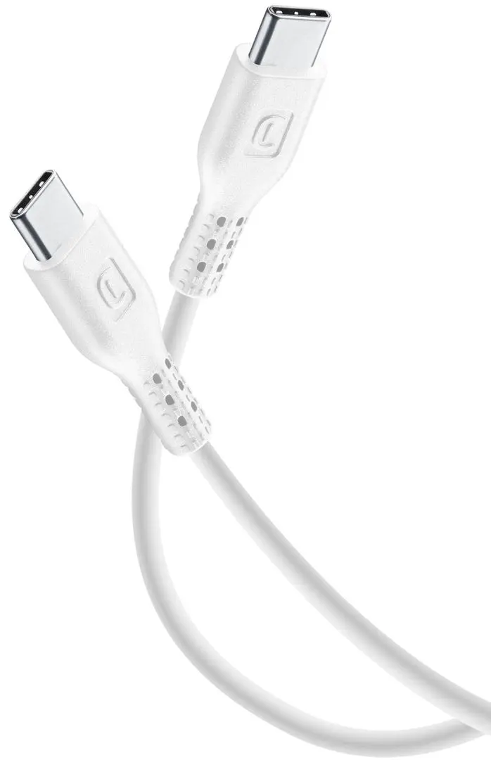Кабель Type-C to Type-C CellularLine Become 1.2 (White)