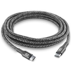 Кабель Type-C to Type-C CellularLine Long Cable 2.5м (Black) Thumb