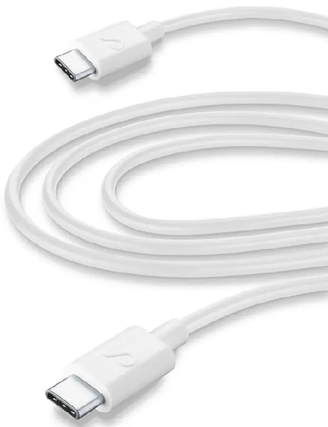 Кабель Type-C to Type-C CellularLine Power Cable 3m (White) - 2