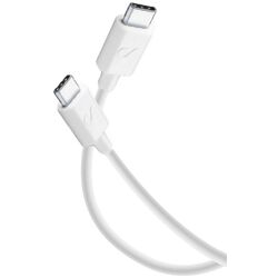 Кабель Type-C to Type-C CellularLine Power Cable 3m (White)