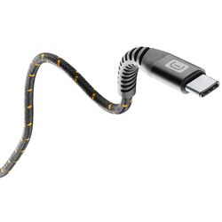 Кабель Type-C to Type-C Cellularline Strong Cable 2m (Black) Thumb