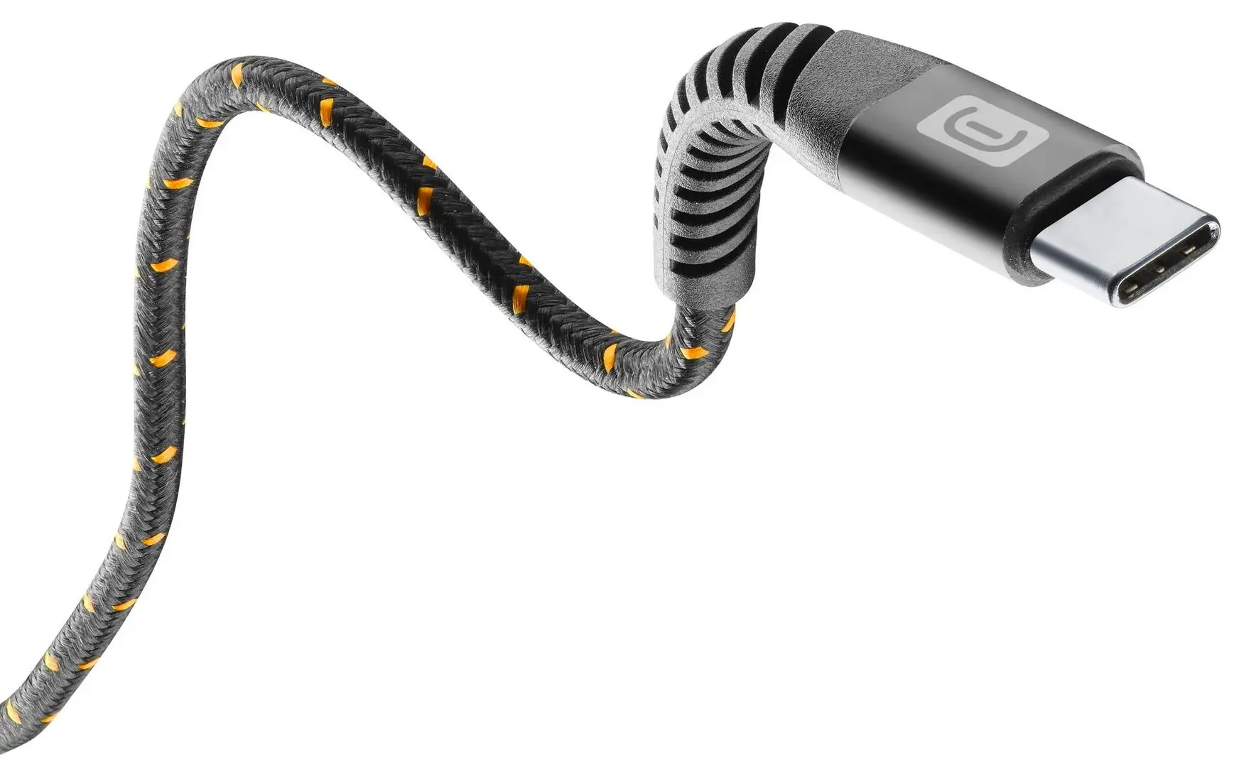 Кабель Type-C to Type-C Cellularline Strong Cable 2m (Black) - 3