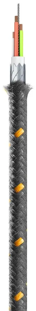 Кабель Type-C to Type-C Cellularline Strong Cable 2m (Black) - 4