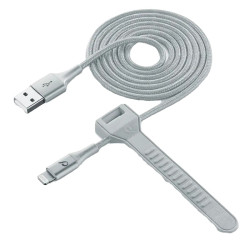 Cablu USB-A to Lightning CellularLine MFI 1m (Silver) Thumb
