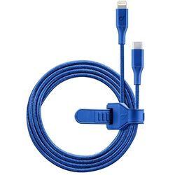 Кабель USB-C to Lightning CellularLine MFI 1m (Blue)