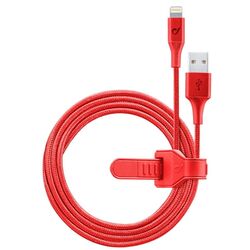 Cablu USB to Lightning CellularLine MFI 1m (Red)