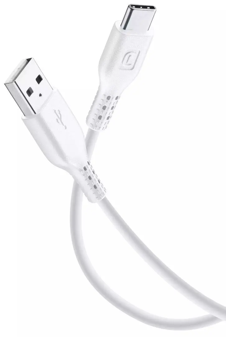 Кабель USB to Type-C/Type-A Cellularline Power 3m (White)