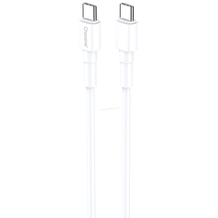 Cablu USB-C to USB-C Charome C21-04 1m (White)