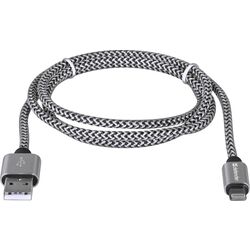 Кабель USB to Lightning Defender ACH01-03T 1m (Grey) Thumb
