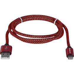 Кабель USB to Lightning Defender ACH01-03T 1m (Red) Thumb