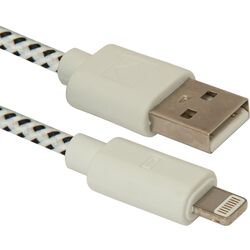 Кабель USB to Lightning Defender ACH01-03T 1m (White)