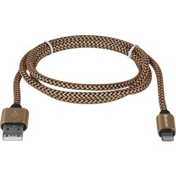 Кабель USB to Lightning Defender ACH01-03T Pro 1м (Gold)