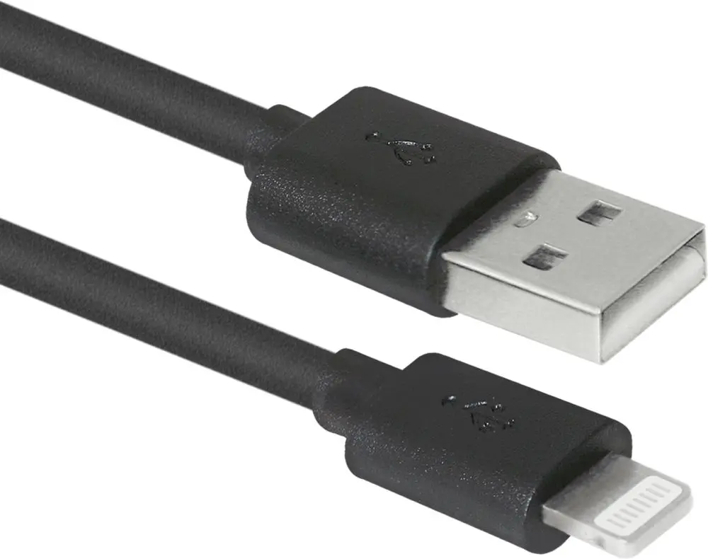 Кабель USB to Lightning Defender ACH01-10BH 3m (Black)