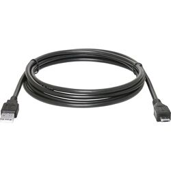Кабель USB to MicroUSB Defender USB08-06 1.8m (Black) Thumb