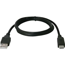 Кабель USB to Type-C Defender USB09-03 1m (Black) Thumb