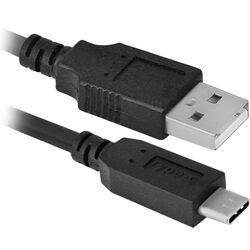 Кабель USB to Type-C Defender USB09-03 1m (Black)