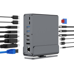 Statie de andocare Gembird A-CF-COMBO15-01 (Grey) Thumb