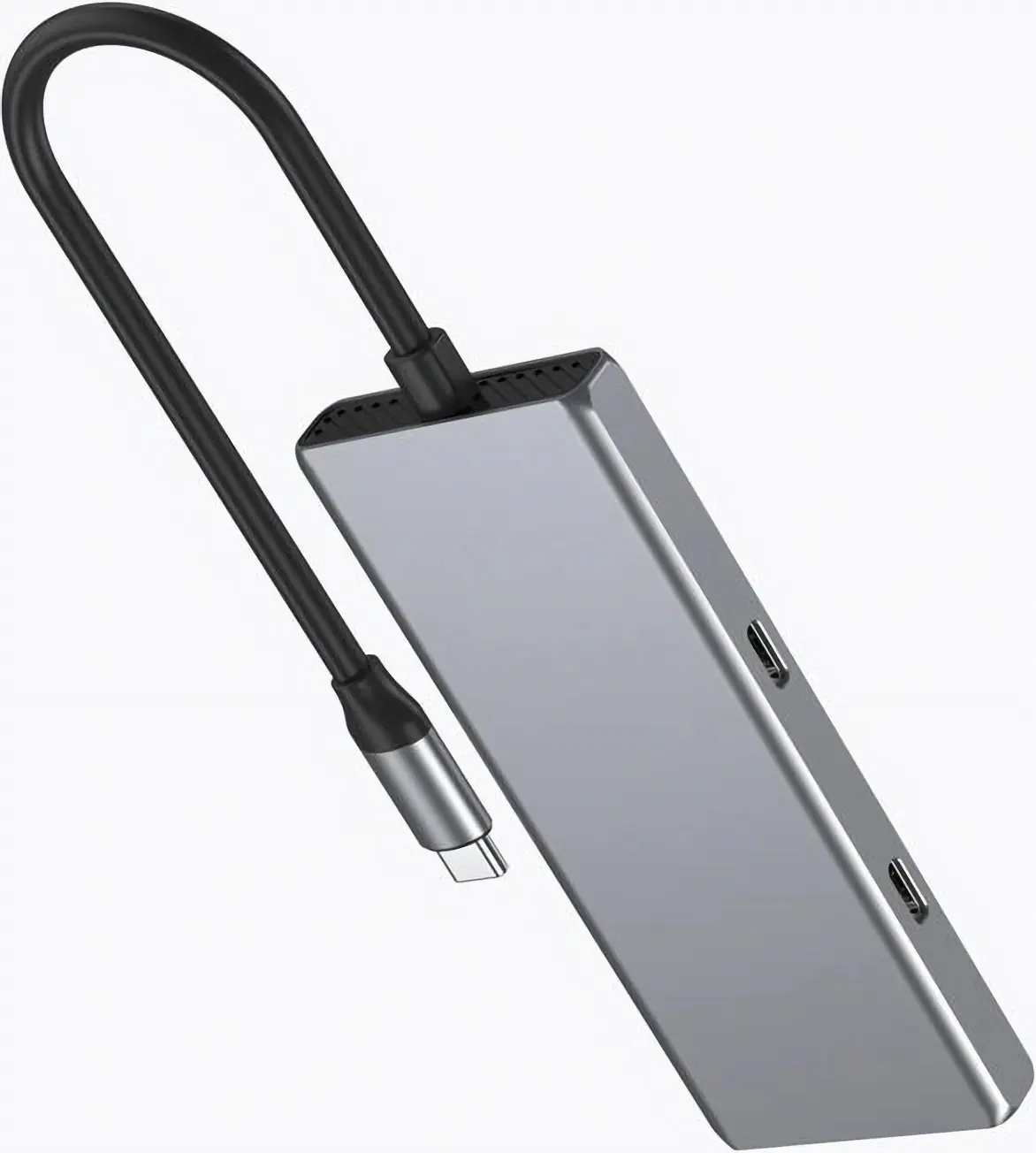 USB-концентратор Gembird UHB-CM-U310-A2C2-01 (Grey) - 2