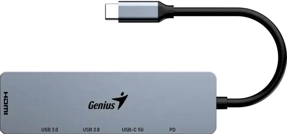 USB-концентратор Genius UH-500 (Gray) - 2