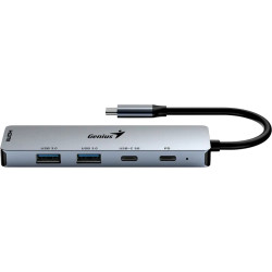 USB-концентратор Genius UH-500 (Gray) Thumb