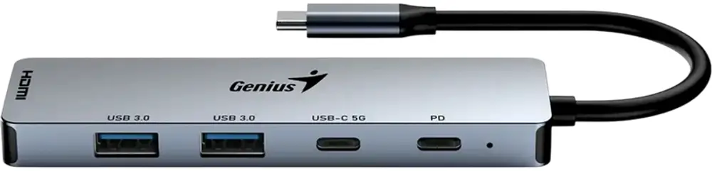 USB-концентратор Genius UH-500 (Gray) - 3