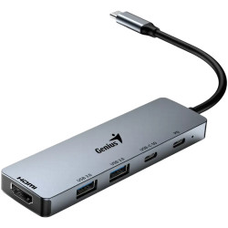 USB-концентратор Genius UH-500 (Gray) Thumb