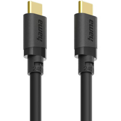 Cablu Type-C to Type-C Hama 00202009 (Black) Thumb