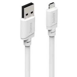 Кабель USB-A to Lightning Hama 00201800 1м (White) Thumb