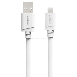 Кабель USB-A to Lightning Hama 00201800 1м (White)