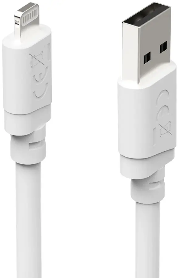 Cablu USB-A to Lightning Hama 00201801 (White) - 2