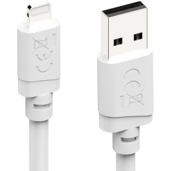 Cablu USB-A to Lightning Hama 00201801 (White) Thumb