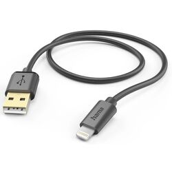 Cablu USB-A to Lightning Hama 201580 1.5m (Black)